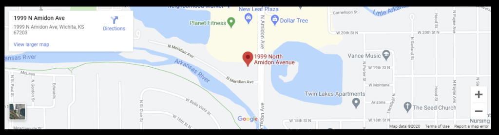 marina point office park wichita ks google map link